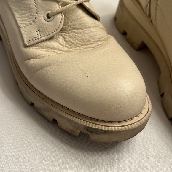 SOLD ! SAM EDELMAN GARRET PLATFORM COMBAT BOOT - Picture 3 of 11